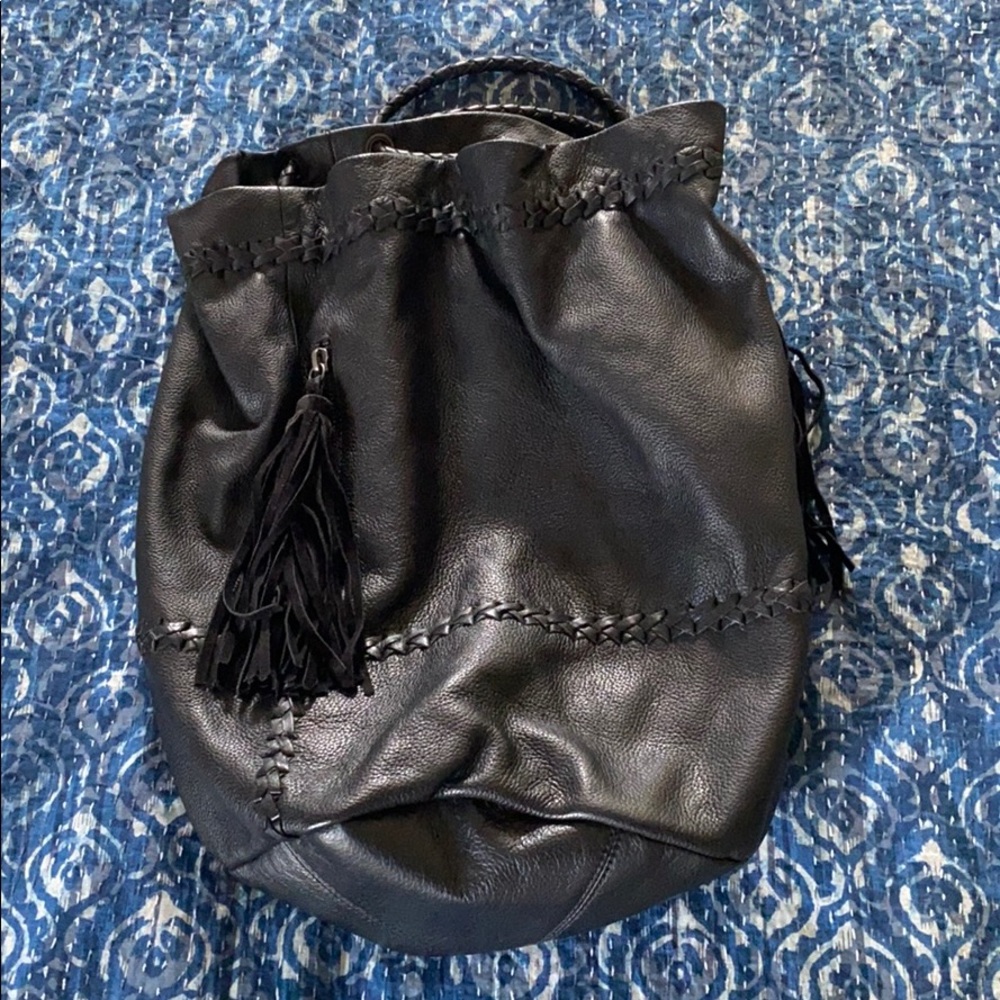 Zara black handbag